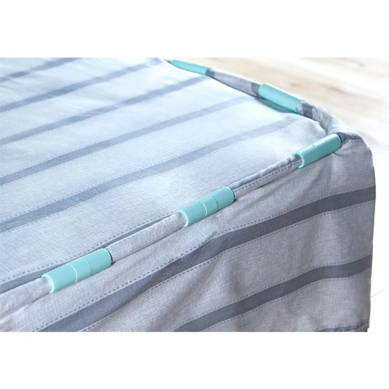 

10Pcs Bed Sheet Anti-Slip Clips Fixed Clasp Quilt Clamps Fastener Device Home Supplies FPing