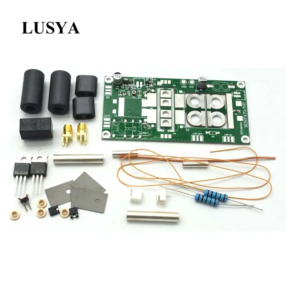 Lusya Diy キット 70 ワット Ssb リニアパワーアンプ Hifi パワーアンプ八重洲 Ft 817 Kx3 C4 003 Amplifier Aliexpress