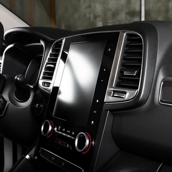 

2 Pcs/lot Stainless Steel Car Air Vent Adjustment Knob Cover Trim Sticker For Renault Koleos for Samsung QM6 2016 2017 2018