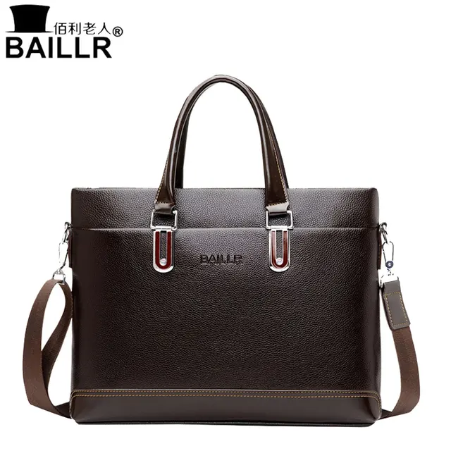 Baillr New Style 2017 Handbags Men Pu Leather Por Man Tote Baillr New Style 2017 Handbags Men Pu Leather Por Man Tote Business Bags Solid Color Fashion