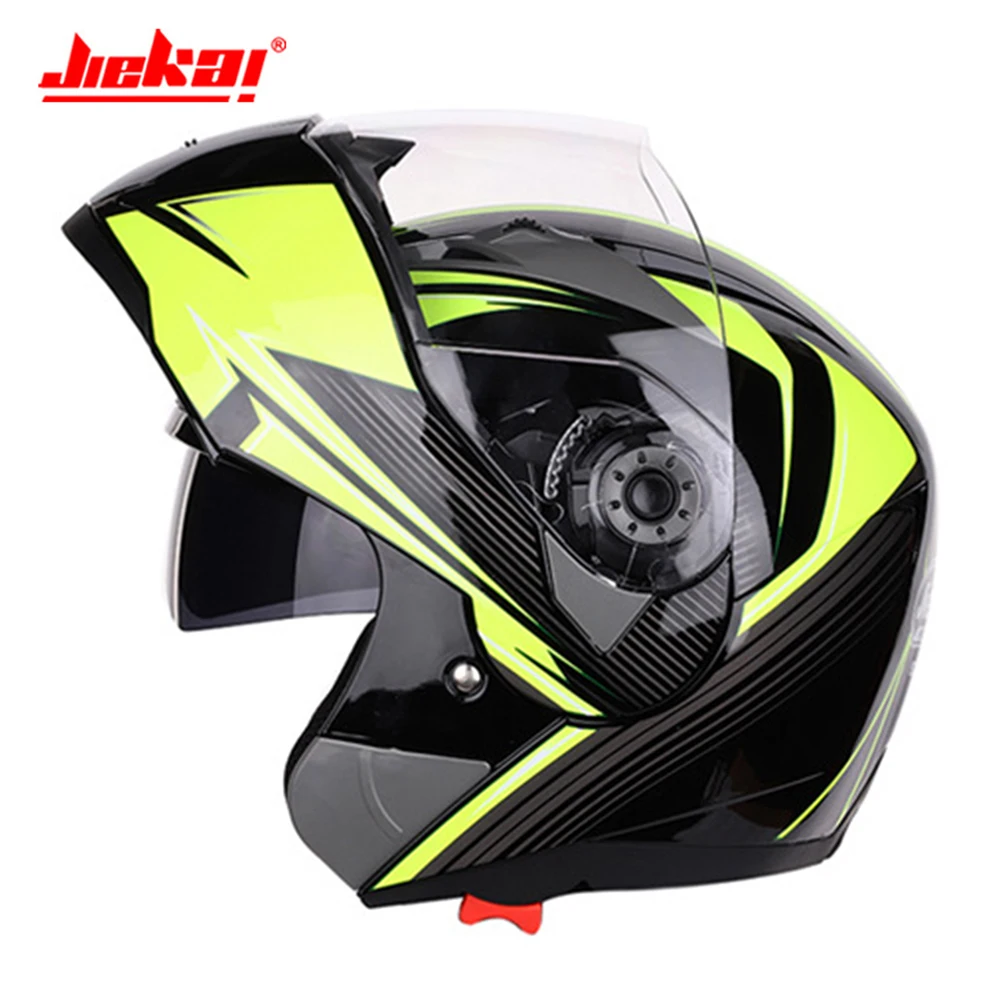 

JIEKAI Motorcycle Helmet Capacete Motocross Helmet Motorbike Flip Up Helmet Moto Casco Casque Moto Riding Helmet Motorcycle