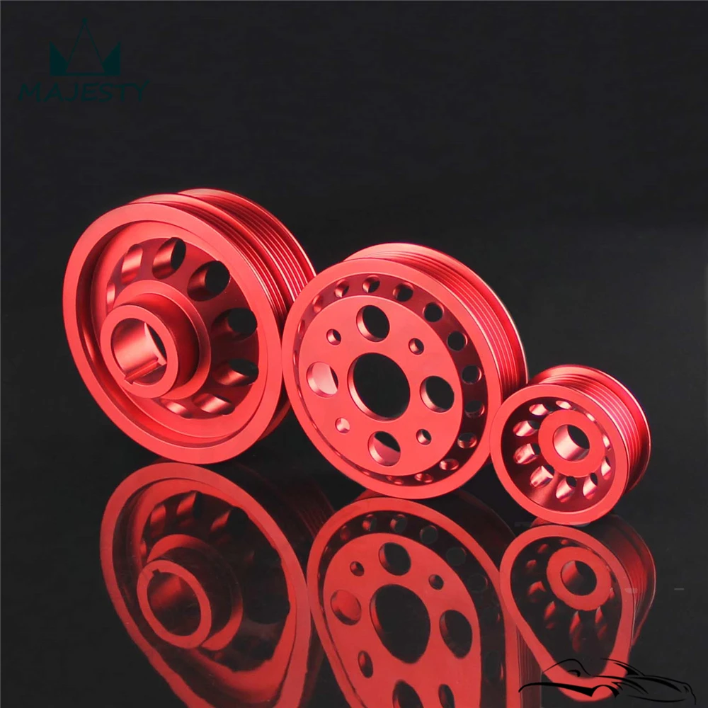 

Lightweight Pulley Kit Set for Z33 350Z Fairlady 350GT Skyline V35 02-06
