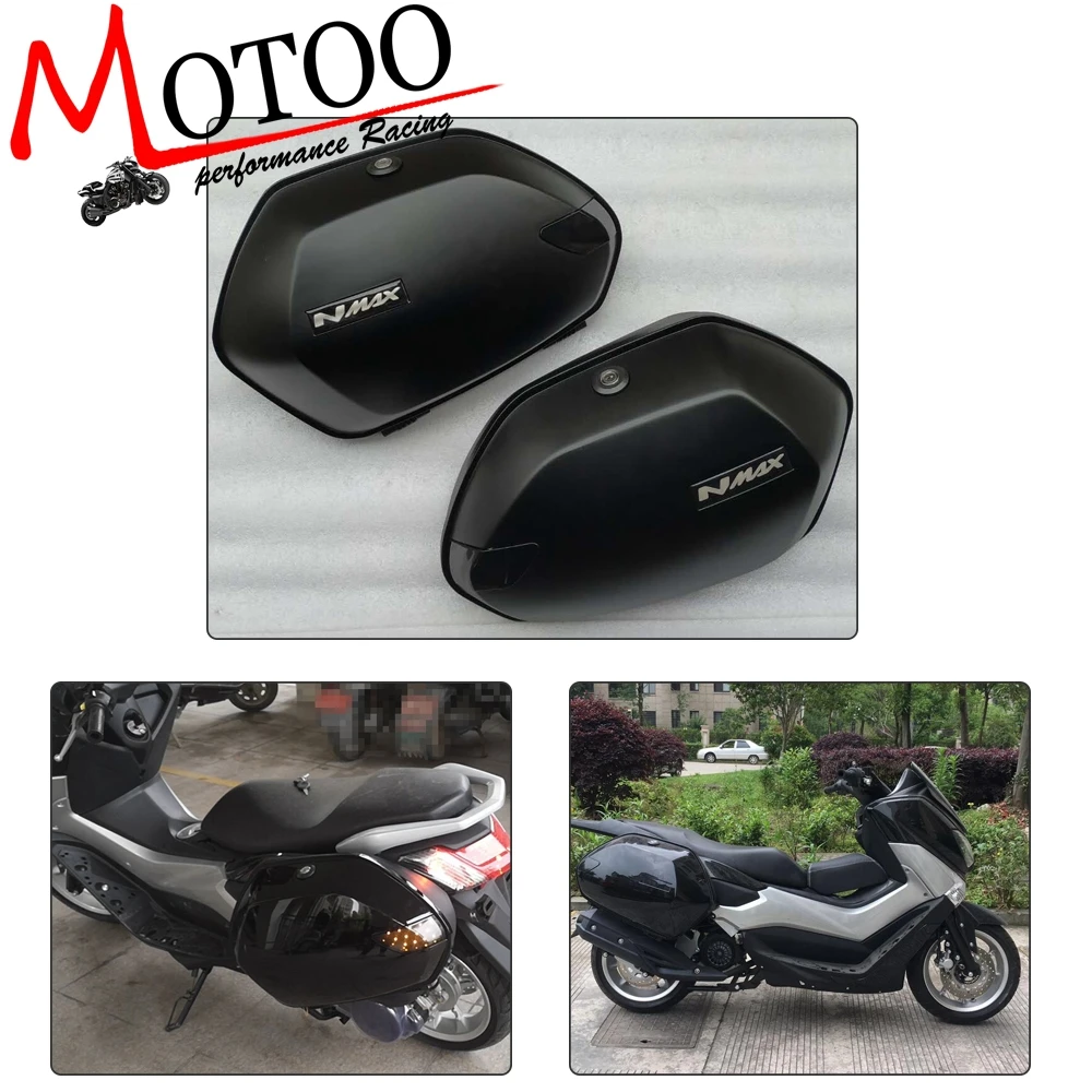 

Modified Motorcycle nmax sidebox side box side bag trunk Edge cases For Yamaha Nmax 155 Nmax155 125 150 2016 2017 2018 2019