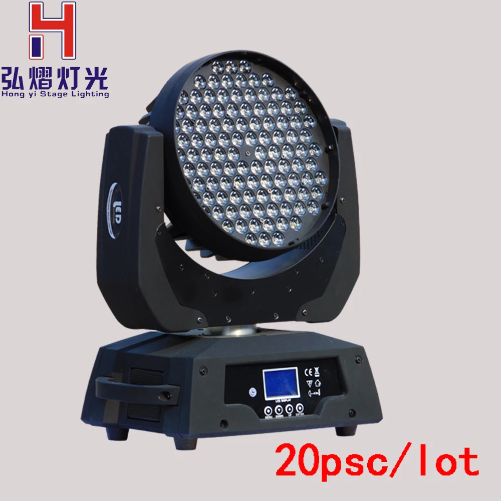

20pcs/lot The best DJ Lighting/Stage Lighting/ 108 LEDs Moving Head wash 3w