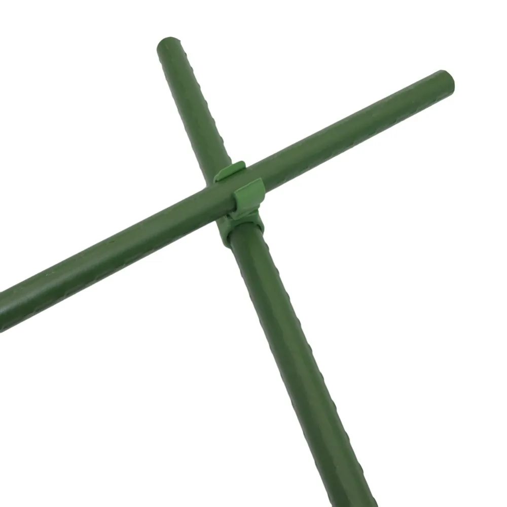 Plastic Plant Cable Ties Plant Clips Plastic Plant Clips Plant Support Connector Garden Climbing Rattan Stent Accessories Rod Connector Stake Clip Agriculture Adjustable Plastic Fastener 20 Pcs