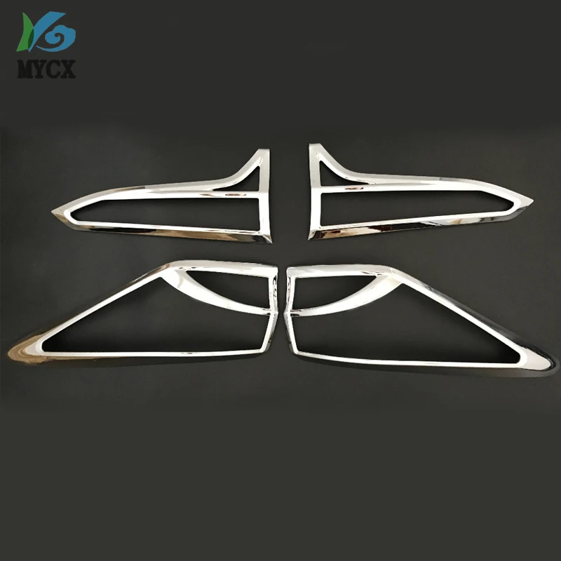 

2017 For Toyota Fortuner SW4 Accessories Tail Lights Cover Trim For Toyota Fortuner SW4 Fortuner SW4 2016 2017 Plate parts