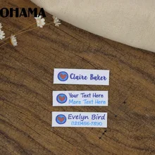 112 пользовательские ярлыки, органические хлопковые этикетки, железные на, пользовательские ярлыки одежды, Детские Бирки(L126