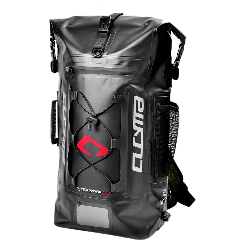

CUCYMA Motorcycle Bag Motorcycle Rear Package PVC 100% Waterproof Hiking Backpack Tail Saddle Bags Helmet Bag Moto Tank Bag