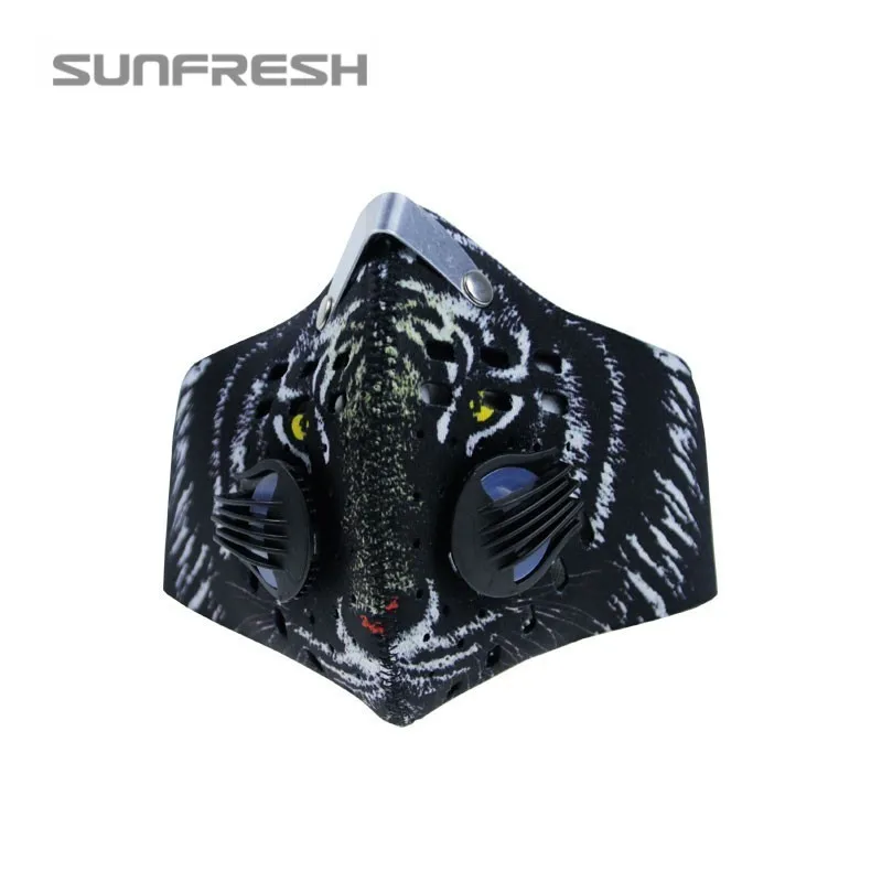 GLORSUN маска от пыли n99 неопреновый смог туман мотоцикл езда лицо рот пользовательский n99 воздушный фильтр анти запах дым Пылезащитная маска - Цвет: 005E034