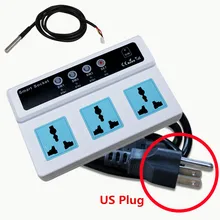 [Натуральная кожа] EU/US/UK/AU разъем 90 V-245 V GSM управление мобильным телефоном разъем SC3-GSMT умная розетка температура Управление+ Синхронизация 7x24 часа в сутки