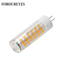 2017 Na Venda G4 CONDUZIU a Lâmpada 220 V SMD2835 4 W 5 W 7 W Cerâmica Lâmpada Led Substituir 30 W 40 W 60 W Luz de Halogênio Para Lustre Frete Grátis