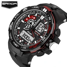 2016 Nouveau G Style Numérique Montre Hommes Militaire de L’armée Montre Étanche Date Calendrier LED Montre de Sport Relogio Masculino Noir OP001