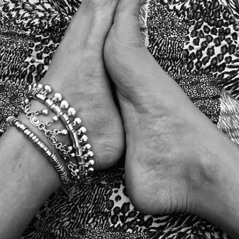 Vintage Anklets For Women Bell Bohemian Ankle Bracelet Cheville Barefoot Sandals Pulseras Tobilleras Mujer Foot Jewelry Vintage Anklets For Women Bell Bohemian Ankle Bracelet Cheville Barefoot Sandals Pulseras Tobilleras Mujer Foot Jewelry