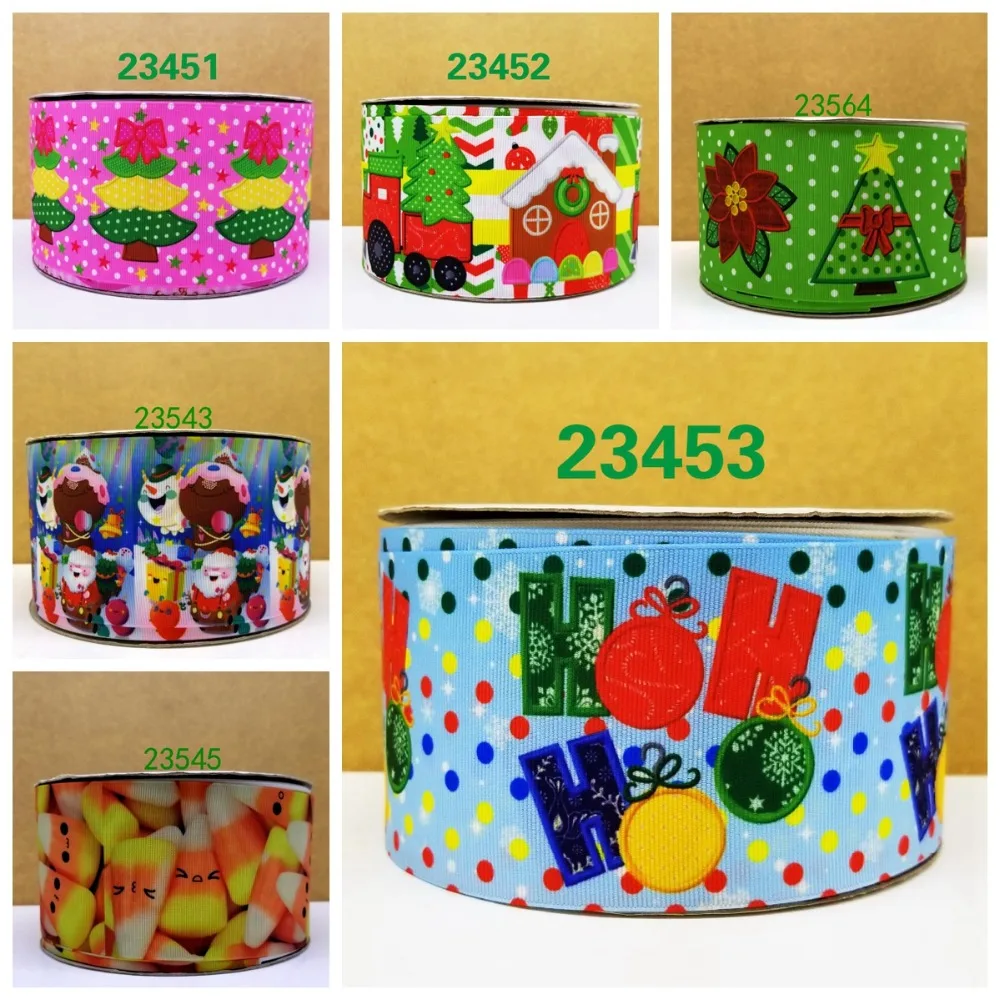 Бесплатная доставка 50 ярдов мультфильм печатных grosgrain ленты 23565 | Дом и сад