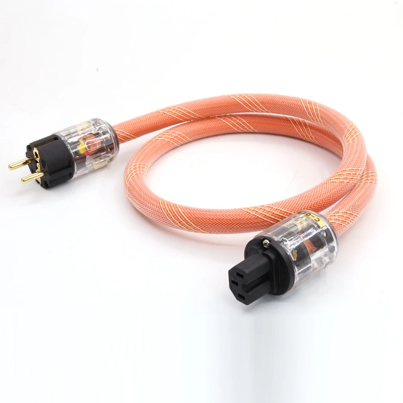 

Free shipping Yter K800 5N OFC pure copper EU/ US version power wire with P-029E/C-029 connector plug