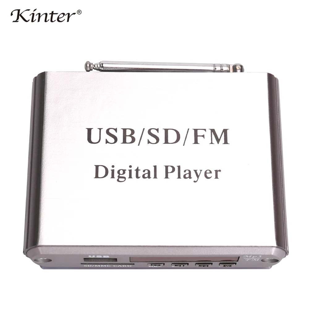 Kinter A5 мини усилители стерео аудио плеер портативный amp ридер с sd usb ввод FM антенна