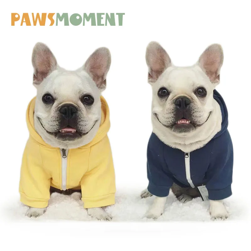 Spring Pet Clothes for Dogs for Small Dogs Hooded Coat Puppy Clothes Chihuahua Outfit Hoodies for French Bulldogs Sweater Jacket