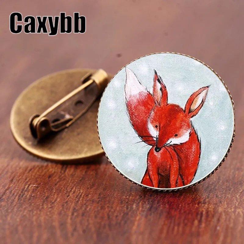 Gaxybb винтажная бижутерия высокое качество купольная брошь в стиле аниме Броши с