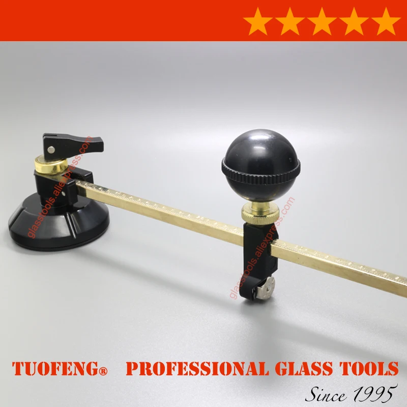 Круг Стеклорез 400 мм с 6 шт режущие колеса круговой резки для семьи DIY|glass cutter|circle