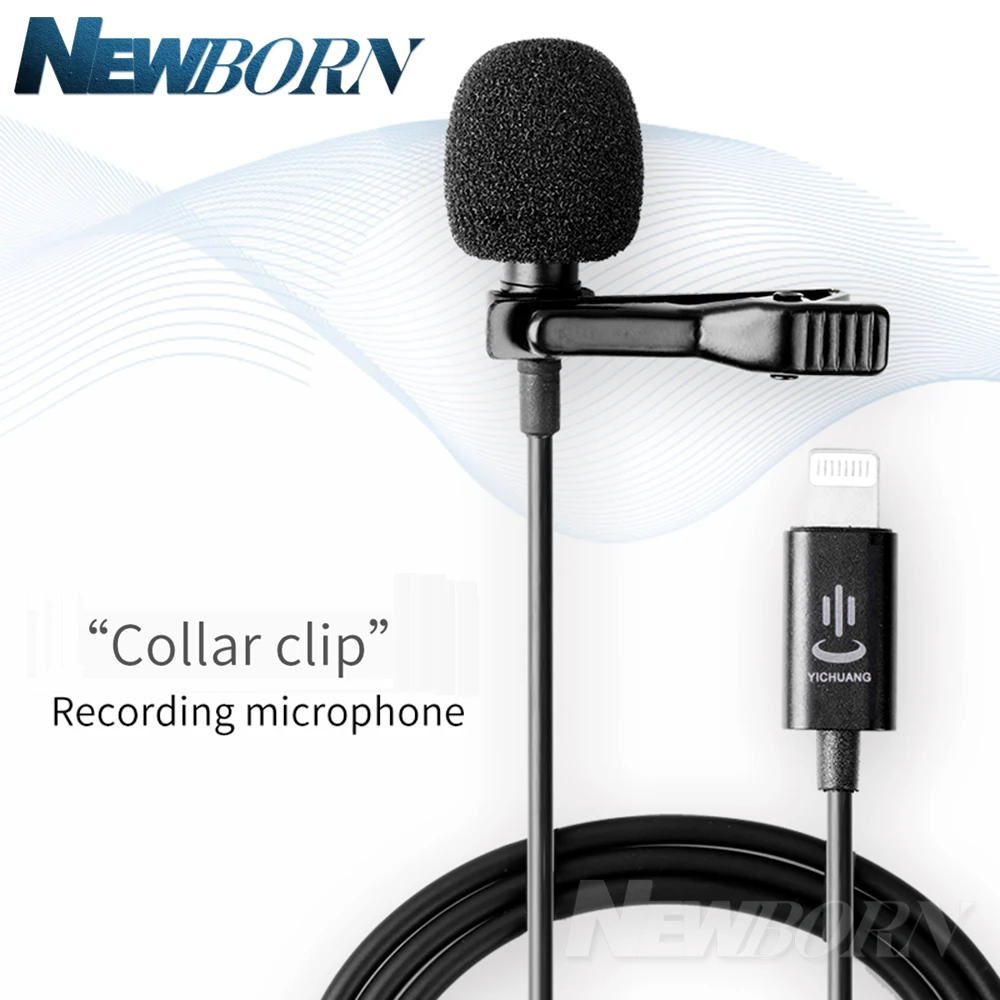 YC LM10 Microphone Microfone Phone Audio Video MIC