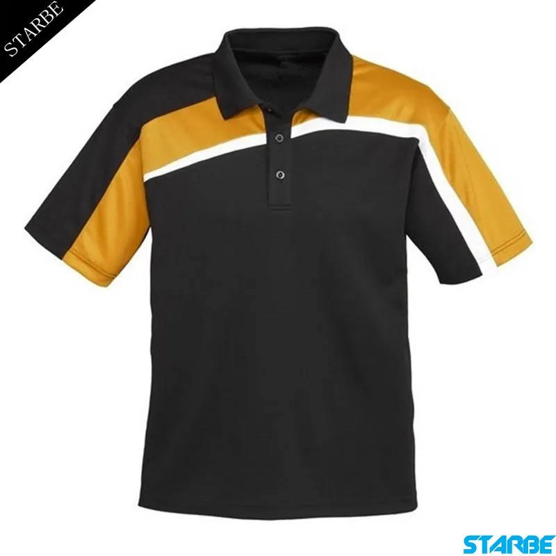 

Customized print or embroidered logo Short Sleeve 100% polyester man tshirt