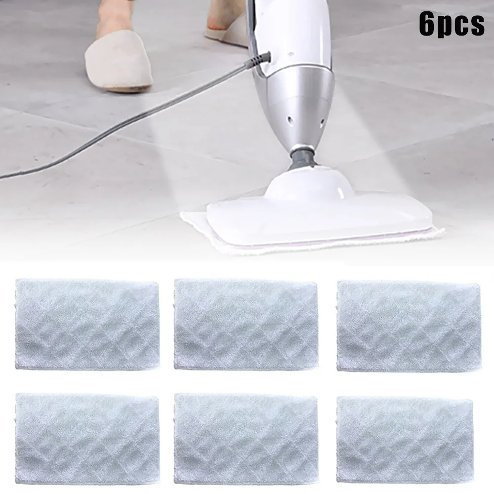 6pcs Steam Cleaning Mop Pads Replacement for Light 'N' Easy S3101 S7326_ZQ UD88Cleaning Cloths