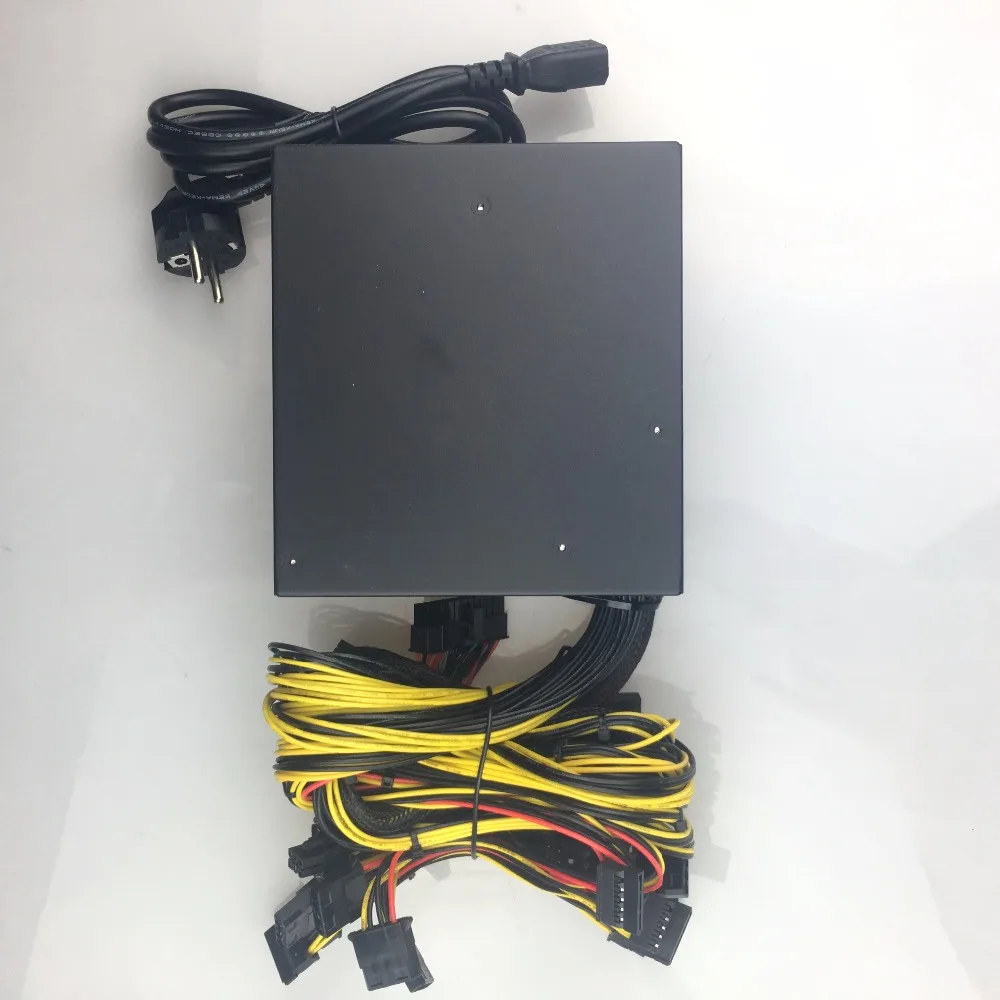Бесплатная доставка блок питания 1800 psu ATX компьютерный для майнинга поддержка 8