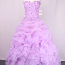 Favordear vestido de 15 anos curto новая фиолетовая Мятная розовая сиреневая органза бальные платья милые 15 зеленые пышные платья