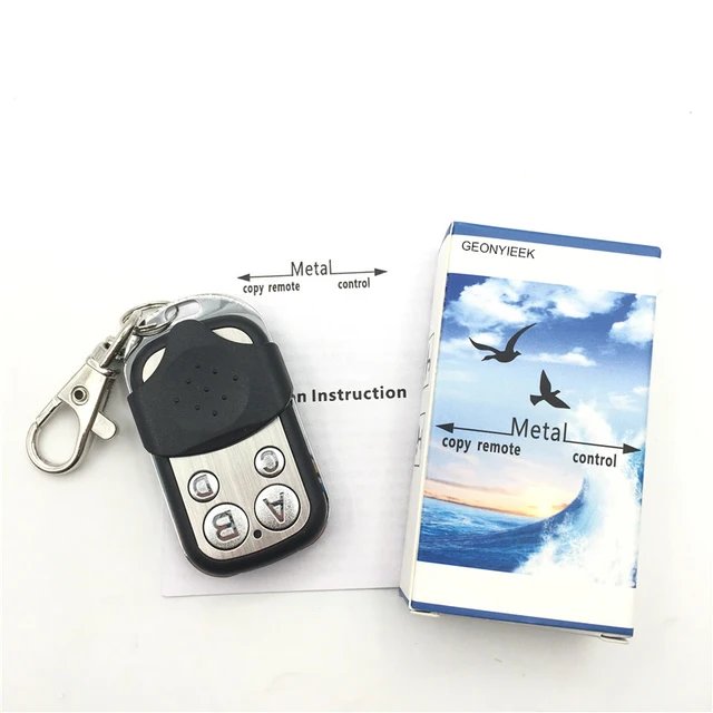 433.92MHZ Copy Remote Controller Metal Clone Remotes Auto Copy Duplicator For Gadgets Car Home Garage High Quality GDeals