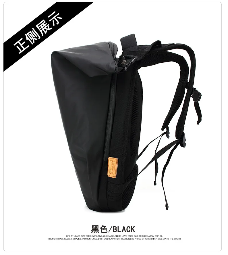 ZYJ мужские повседневные школьные рюкзаки для ноутбука сплошной цвет мужской водонепроницаемый дорожный компьютерный рюкзак студенческий Рюкзак Mochila