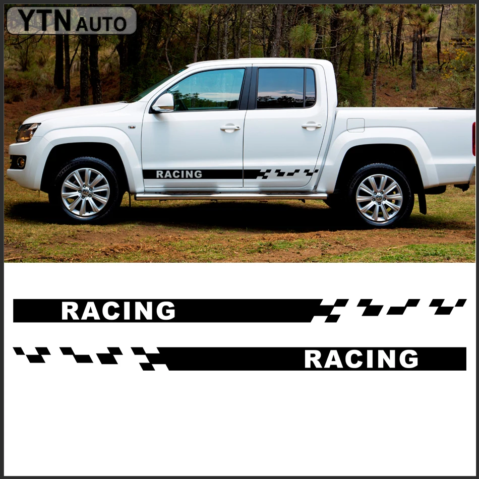 Виниловая наклейка с полосками для автомобилей VW AMAROK 2010 2 шт. | Автомобили и