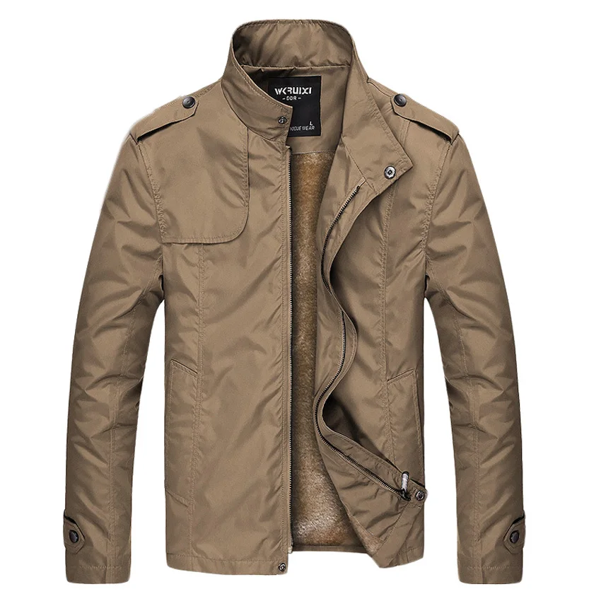 2017 New Arrival Fashion Relaxation Cotton Clothes Men Coat Thicken Keep Warm Outdoors Outwear Casual Jackets