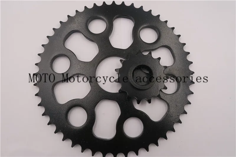 Motorcycle Sprocket Rear/Front Set Motorcycle Chain 428 Motorbike Sprocket For YAMAHA CP 250 (1B71) Maxam/Morphus 2005-2008 1 set motorcycle front