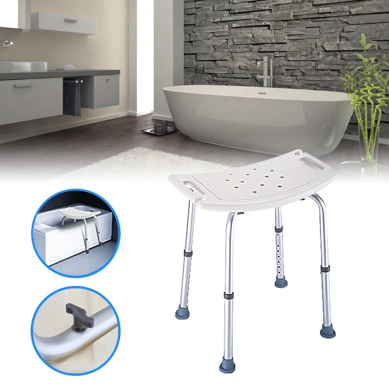 doccia sedile sgabello regolabile vasca da bagno per bagno di sicurezza e barba heavy