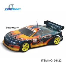 HSP RC CAR 1/10 Nitro Powered 4WD On Road Touring Car with Pivot Ball Suspension RTR (item no. 94122)