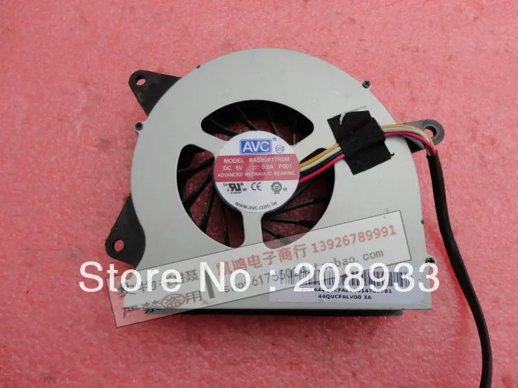 

For Brand new the original AVC ksb0505hb laptop fan 5V 0.6A BASB0817R5M P001+cooling fan