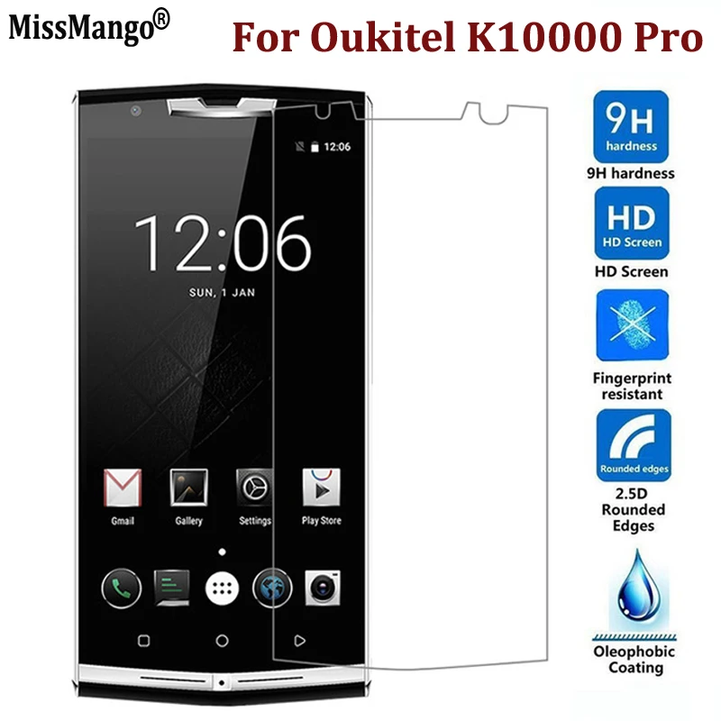 2.5D 0 26 мм 9H Премиум Закаленное стекло для Oukitel K10000 Pro Защитная пленка экрана K 10000 Pro|Защитные стёкла и плёнки| |