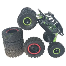 RC Car 4×4 Driving Rock Crawlers Off-Road Car Bigfoot Double Motors Drive Car 4CH 4WD Competitive Remote Control Car Model Toys