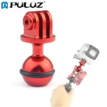 

PULUZ Ball Head Tripod Mount Adapter Lights Stand Holder &3/8 Screw Hole For GoPro/DJI Osmo Action Camera Diving Tray Stabilizer