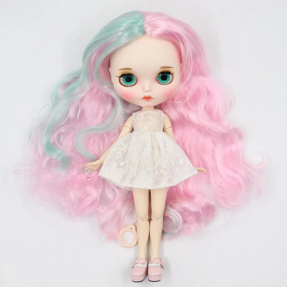 Ледяная фабрика blyth кукла 1/6 игрушка bjd матовое лицо заказное лицо кукла на заказ 30 см