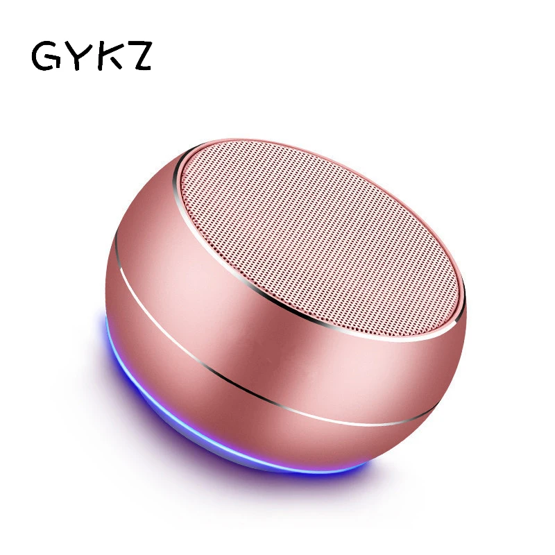 

GYKZ Mini Bluetooth Speakers Wireless Subwoofer Speakers Wireless Outdoor Portable High-power Originality Metal Loudspeaker Box