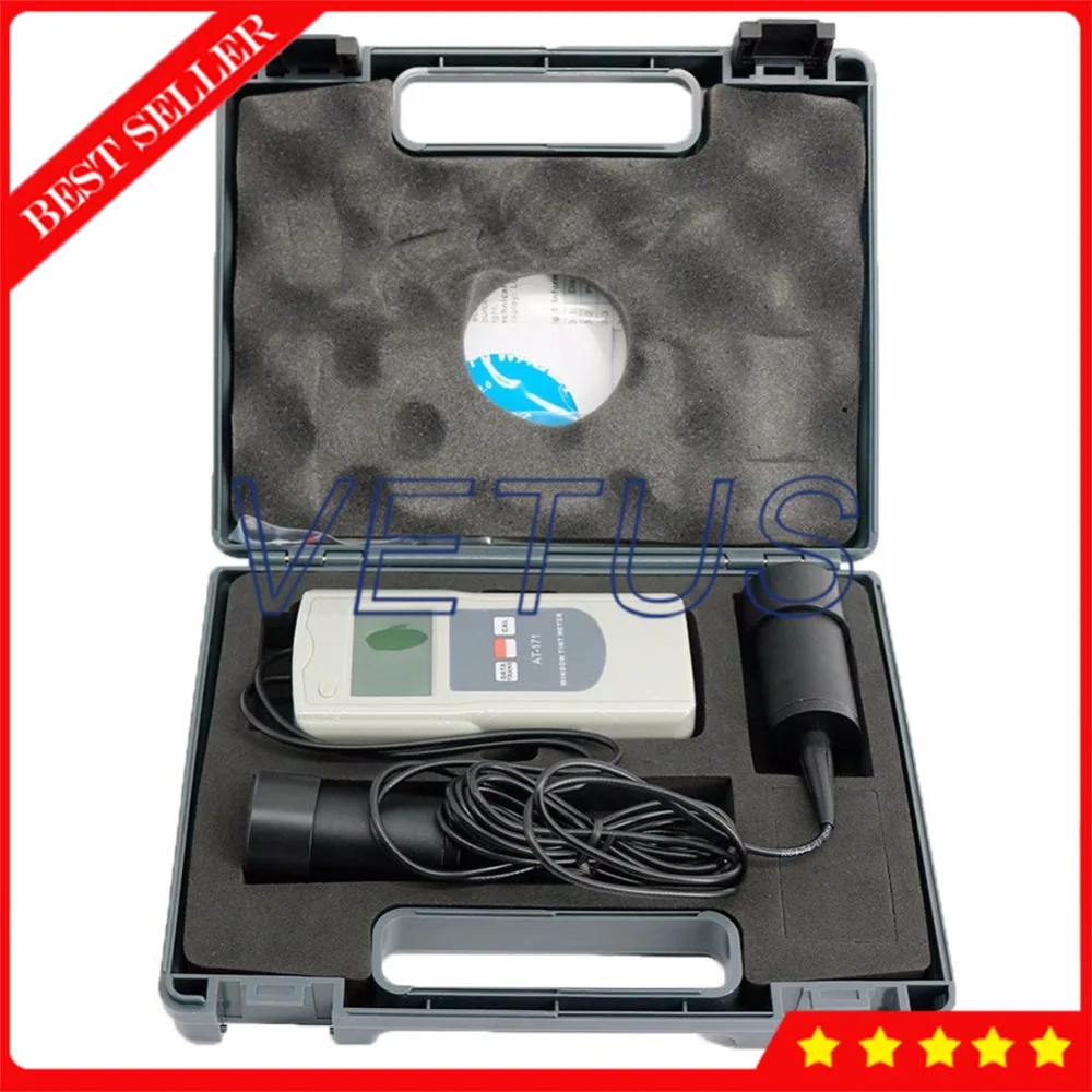 

AT-171 0 ~100% Light Transmission range Window Tint Meter for transparent translucent samples transmittance haze tester