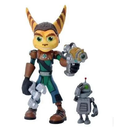2015 Anime Double Angle Ratchet & Clank Ratchet and Clank 2015 New Action  Figure Toys Figure Model For The Children's Gift Toys _ - AliExpress Mobile