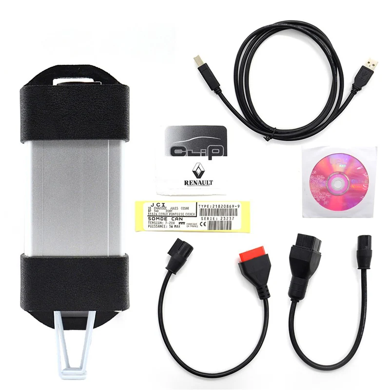 For Renault CAN Clip V174 Latest for Renault font b Diagnostic b font font b Tool