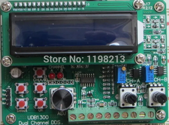 

UDB1308S 8MHz with frequency sweep function two channel DDS Function Signal Generator Source With 60MHz Frequency Counter DDS
