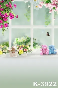 

Baby Photography Backdrops Beautiful Flowers Computer Printed Dreamlike Scene Photographic Backgrounds Child Photo Props