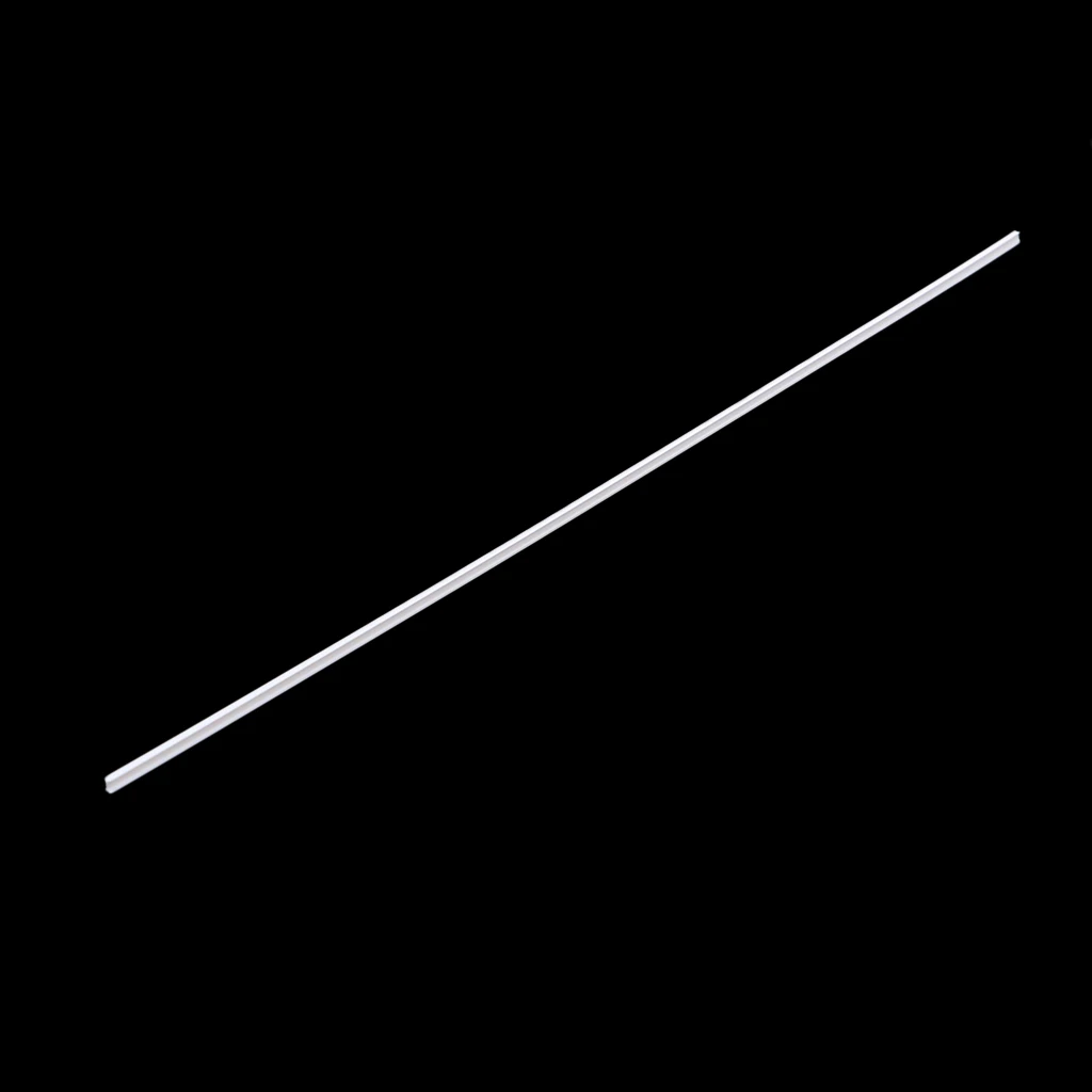 10Pcs ABS Double-channel Strip Plastic Rod Architectural Model Making Building DIY Sand Table Model Material Rod Sticks