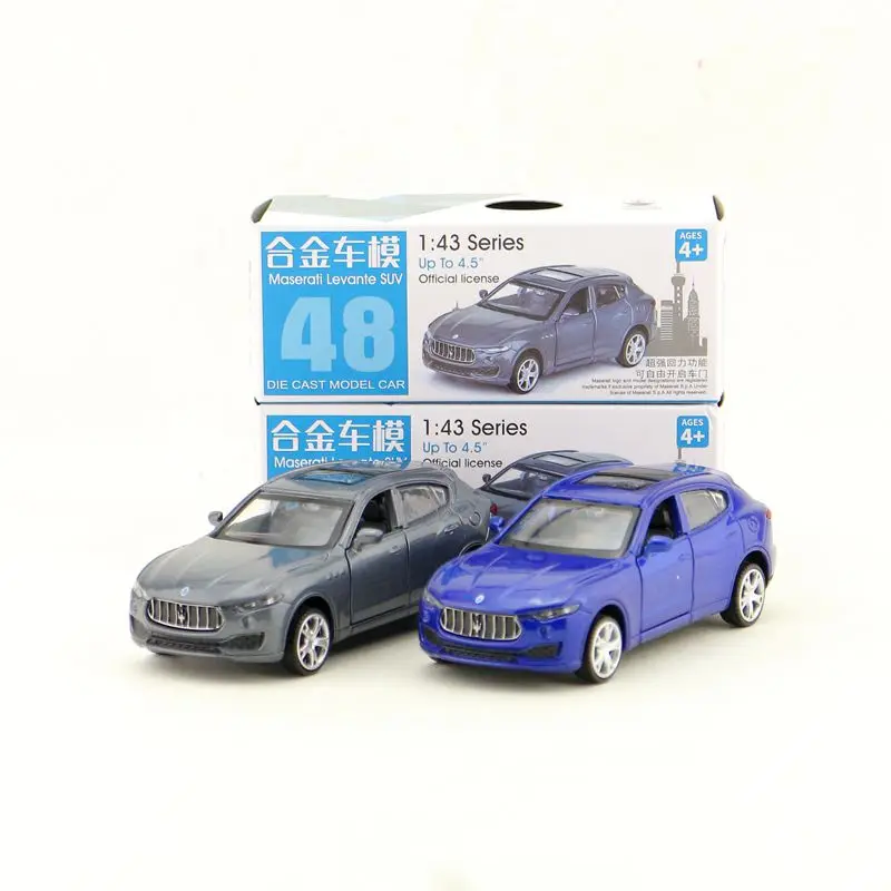 Масштаб 1:43/литая Игрушечная модель/внедорожник Maserati Levante/спортивный гоночный
