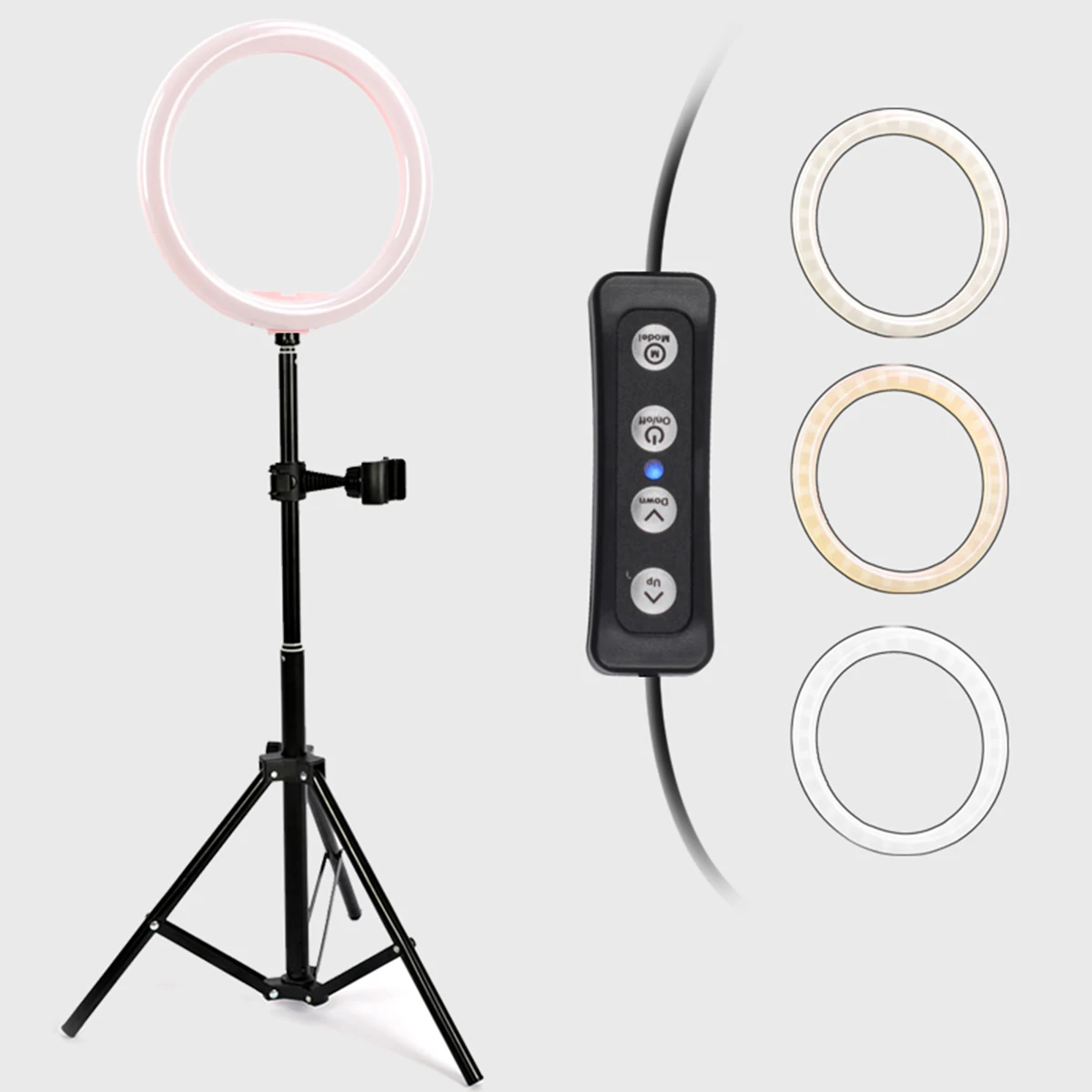 

Tycipy LED Selfie Ring Light 12W 3200-5500k Studio Photography Photo Fill Ring Light With Tripod For Smartphone Makeup