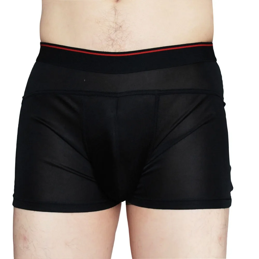 Men Silk Panties 2 Pair 100 Silk Knitted Men's Wide Waistband Box